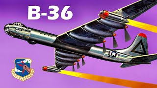 CONVAIR B36  Story of the Strategic Air Commands Masive Cold War Peacemaker [upl. by Nwadahs]