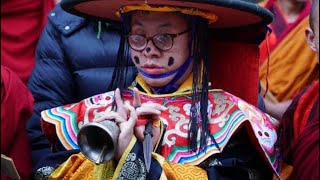 Gyalsey Tenzin Rabgay performing drupchen at Singye Dzong [upl. by Hermione]