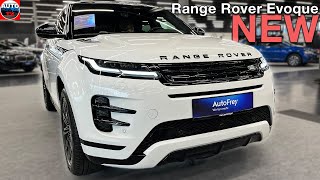 New RANGE ROVER EVOQUE 2024  VISUAL REVIEW exterior interior infotainment [upl. by Atiuqin]