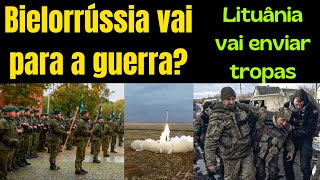 Bielorrússia aliada de Putin vai fazer exercícios nucleares  Lituânia enviará tropas ao front [upl. by Ardath]