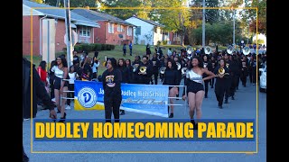 James B Dudley High School 2024 Homecoming Parade [upl. by Nellda]