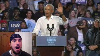 Barack Obama raps Eminem’s quotLose Yourselfquot  REACTION [upl. by Yennaiv]