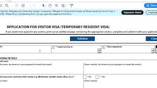 Temporary Resident Visa Visitor visa or TRV From Inside Canada How to Apply Step by Step [upl. by Tamma608]