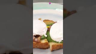 Eggs Benedict in 60 Seconds 🍳 [upl. by Worden758]