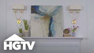 5 Mantel Decorating Tricks  HGTV [upl. by Aiken852]