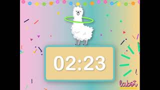 ⏱ 5 Minutes Countdown Timer with Music ⏱ 5 Minutos Cuenta regresiva con música  LABOT [upl. by Avrit125]