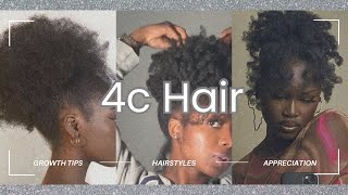 🌸 4C HAIR STYLES CARE AND APPRECIATION 🌸 [upl. by Ailegnave37]