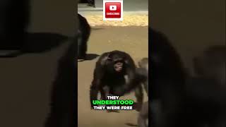 Discover the HEARTWARMING Moment Chimps Find Freedom [upl. by Amr566]