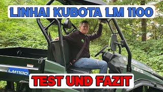 LINHAI UTV KUBOTA LM 1100 Produktvorstellung  Test amp Review  Fazit 2021 DE HD [upl. by Shetrit172]