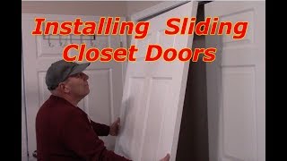 How To Install Bypass Sliding Closet Doors [upl. by Fergus]