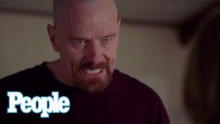 Breaking Bad Bryan Cranston Talks Iconic quotI Am The One Who Knocksquot Scene  People [upl. by Nawotna]