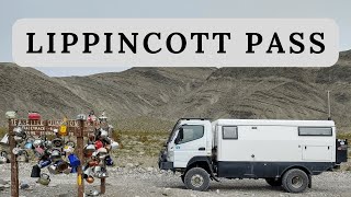 EarthCruiser EXP  Goes down Lippincott Pass Death Valley [upl. by Adnav82]