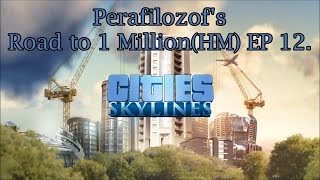 Cities Skylines Road to 1 MillionHM EP 12 Adding cargo trains and offices [upl. by Erdnassak]