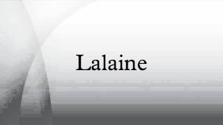 Lalaine [upl. by Novek911]