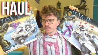 I Got SCAMMED Halo Mega Construx Haul [upl. by Lohner]