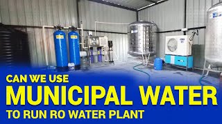 Water Source Requirement for RO Water Plants [upl. by Noj]