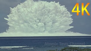 150 METER UNCUT FOOTAGE OF UNDERWATER ATOMIC BLAST 1958 [upl. by Adiehsar]