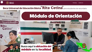 Módulos de Orientación  Beca Rita Cetina  ¡En todo el país dudas de cómo registrar a tus hijos [upl. by Yevette875]