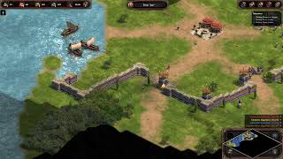 AoE DE Imperium Romanum Scenario 1 Ransom at Ctesiphon Gameplay [upl. by Ileana]