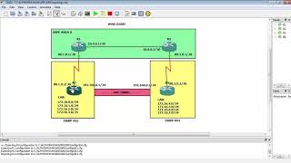 Formation Cisco ICND2  Configuration GRE [upl. by Nnaeerb]