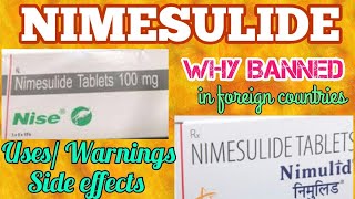 Nimesulide tablet  Nimesulide tablets 100mg  Nise tablet  Nise tablet 100mg [upl. by Audris]