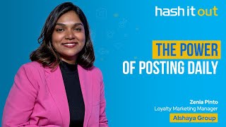 The Power of Posting Daily  Hash it Out Episode 19 with Zenia Pinto [upl. by Arenahs]