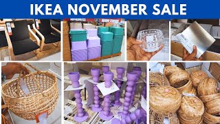 Ikea November SaleHuge discounts on Christmas itemsbedsheetskitchen itemsfurnitureDont miss 🥳 [upl. by Suolkcin]