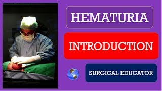 HEMATURIA  INTRODUCTION [upl. by Inah756]