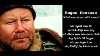 Roger Pontare  Vindarna viskar mitt namn lyrics [upl. by Etnoved796]