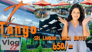 Sri lankan buffet lunch for Rs650  Tango restaurant  Boralesgamuwa  Colombo [upl. by Oicul]