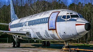 Last Remaining Boeing 737200 Olympic Airways One Of The Last  N322XV LaurinburgMaxton Airport [upl. by Ynohtnaleahcim]