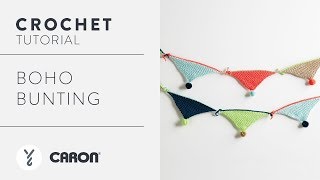 Crochet Bunting Boho Bunting [upl. by Phelgon283]