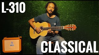 Deviser L310 Classical Guitar Sound Review ll Music Point [upl. by Bensen]