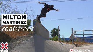 Milton Martinez REAL STREET 2021  World of X Games [upl. by Ahsinrac]