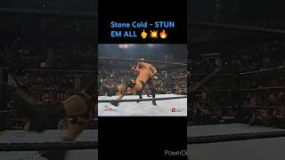 Stone Cold  STUN EM ALL 🖕💥🔥stonecoldsteveaustin [upl. by Shiri810]