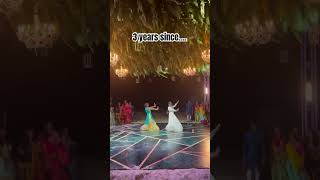 Kamariya  Eshani Patel x Shivani Shah  Wedding Garba Shuffle Dance [upl. by Arriaes]