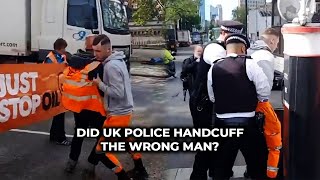 Did UK Police Handcuff the Wrong Man [upl. by Yorled708]