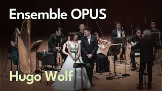 Hugo Wolf Italienisches Liederbucharr Ralf GothÃ³ni  Ensemble OPUS [upl. by Adrahc636]