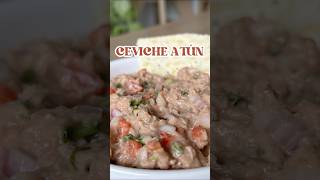 SI TE GUSTA EL ATÚN PREPARA ESTE DELICIOSO CEVICHE DE ATÚN en menos de 15 minutos [upl. by Nueovas]