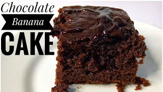 How to make chocolate banana cake  chocolate banana cake [upl. by Ettenotna]