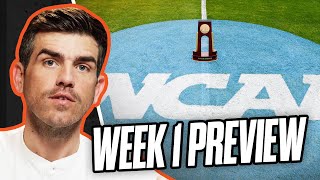 BEST Week 1 College Football Games 2024 Preview [upl. by Damha]