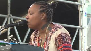 Meshell Ndegeocello  Nite and Day Live Al B Sure cover Paris La Défense Jazz Festival 2018 [upl. by Hallett]