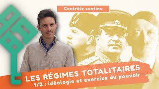 Les Régimes totalitaires 12 Idéologie et exercice du pouvoir histoire terminale ch 2 thème 1 [upl. by Moyer]