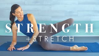 Strength Sculpt amp Stretch Workout Bodyweight Exercises for Beginners amp Seniors [upl. by Hildegard791]