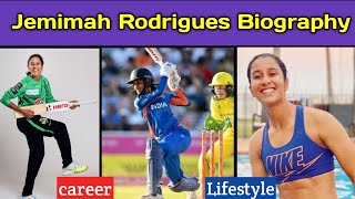 Jemimah Rodrigues Biography  Jemimah Rodrigues Lifestyle family age career boyfriend [upl. by Amarillas]