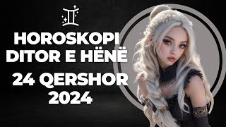 Horoskopi DITOR për nesër e HËNË 24 Qershor 2024 horoskopiditor Qershor2024 [upl. by Ariuqahs]