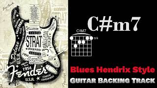 ROCK BLUES HENDRIX STYLE GUITAR BACKING TRACK [upl. by Yerrok110]