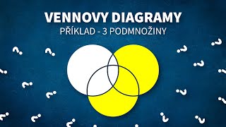 Vennovy diagramy  příklad s třemi podmnožinami [upl. by Llednil956]