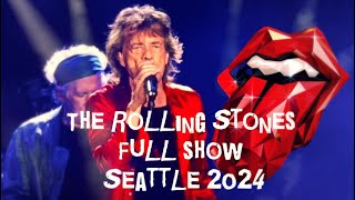 The Rolling Stones FULL SHOW Seattle Hackney Diamonds Tour May 15th 2024 [upl. by Croteau475]