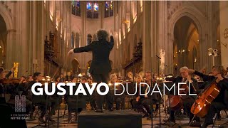 Gustavo Dudamel  NotreDame de Paris Reopening  SaintSaëns Symphony No 3 Olivier Latry [upl. by Esinehs]